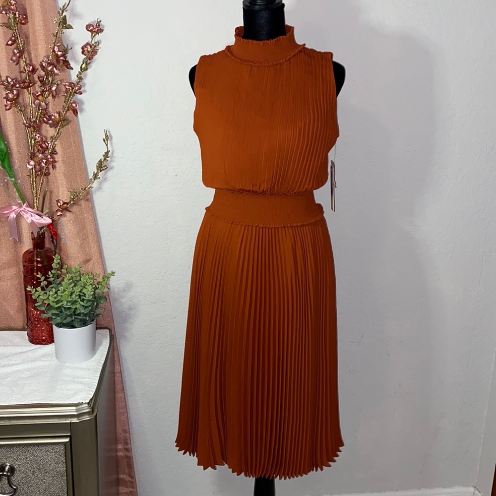 Nanette Lepore Picante Pleated Dress